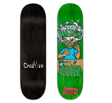 Creature Skateboard Deck Milton Martinez Pro Brain Gone 8,6